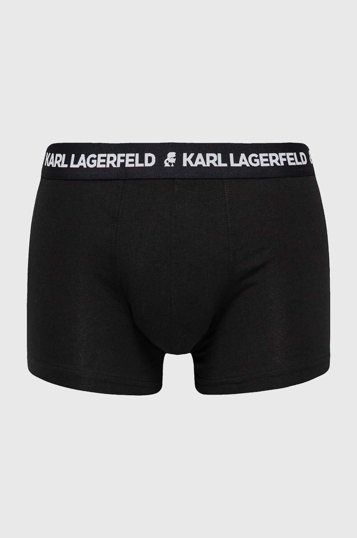 Karl Lagerfeld Bokserki (3-pack) 211M2102 czarny 211M2102