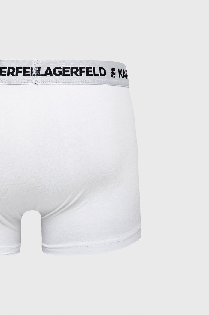 Boxerky Karl Lagerfeld 3-pack 211M2102 bílá