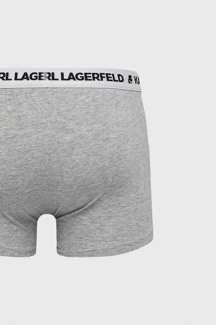 Bokserice Karl Lagerfeld 3-pack 211M2102 siva