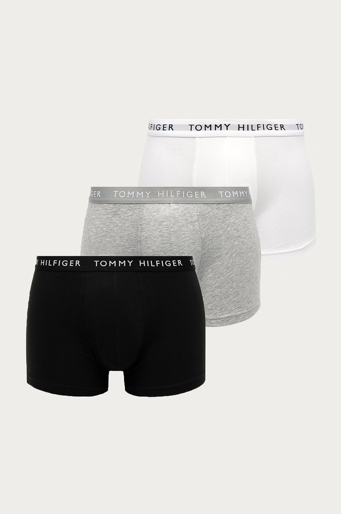 Tommy Hilfiger - Boxerky (3-pak) pletenina sivá UM0UM02203.4891