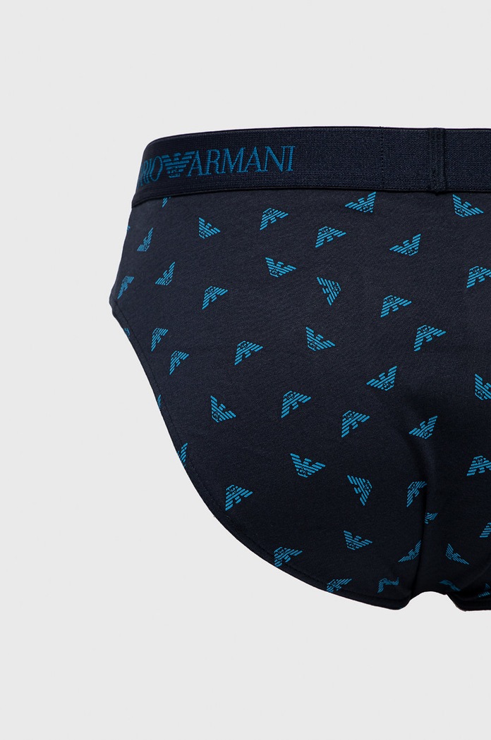 Oblečenie Slipy Emporio Armani 111624.1P722 modrá