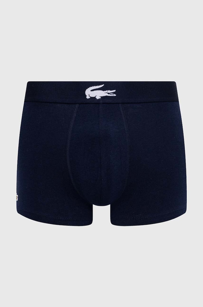Îmbrăcăminte Lacoste boxeri 3-pack 5H1803 albastru