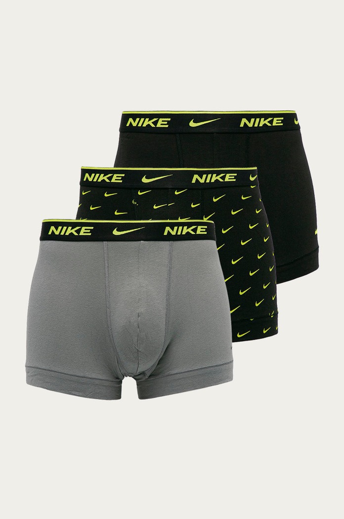 Nike bokserki 3-pack dzianina szary KE1008.