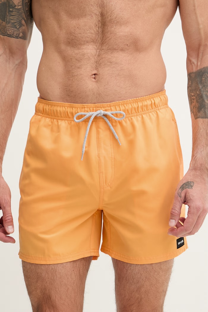 Rip Curl σορτς μαγιό Ανδρικά OFFSET VOLLEY CBOLQ4 πορτοκαλί SS26