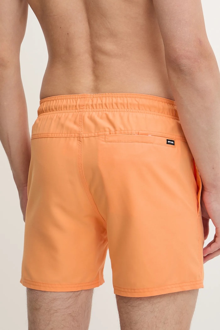 Oblačila Rip Curl kopalne kratke hlače moške OFFSET VOLLEY CBOLQ4 oranžna