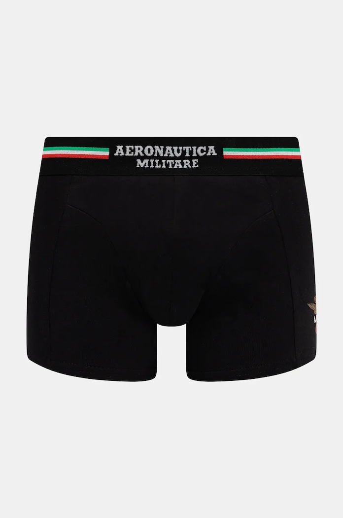 Aeronautica Militare Bokserki (2-pack) AM1UBX001 czarny AA00