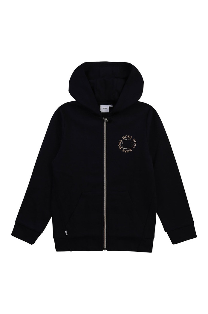 Boss - Bluza copii J25L46.114.150 bleumarin SS21
