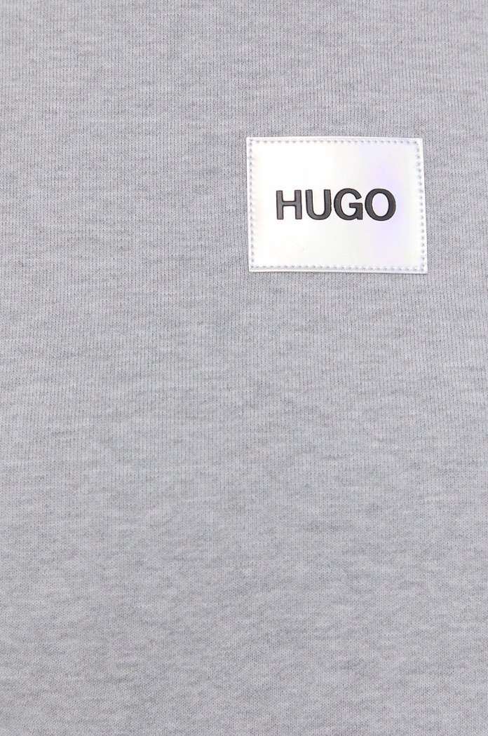 HUGO bluza bawełniana 50455971 50455971 szary