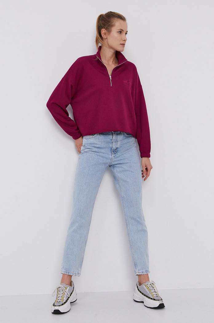 Mikina Quiksilver EQWFT03036 fialová SS21