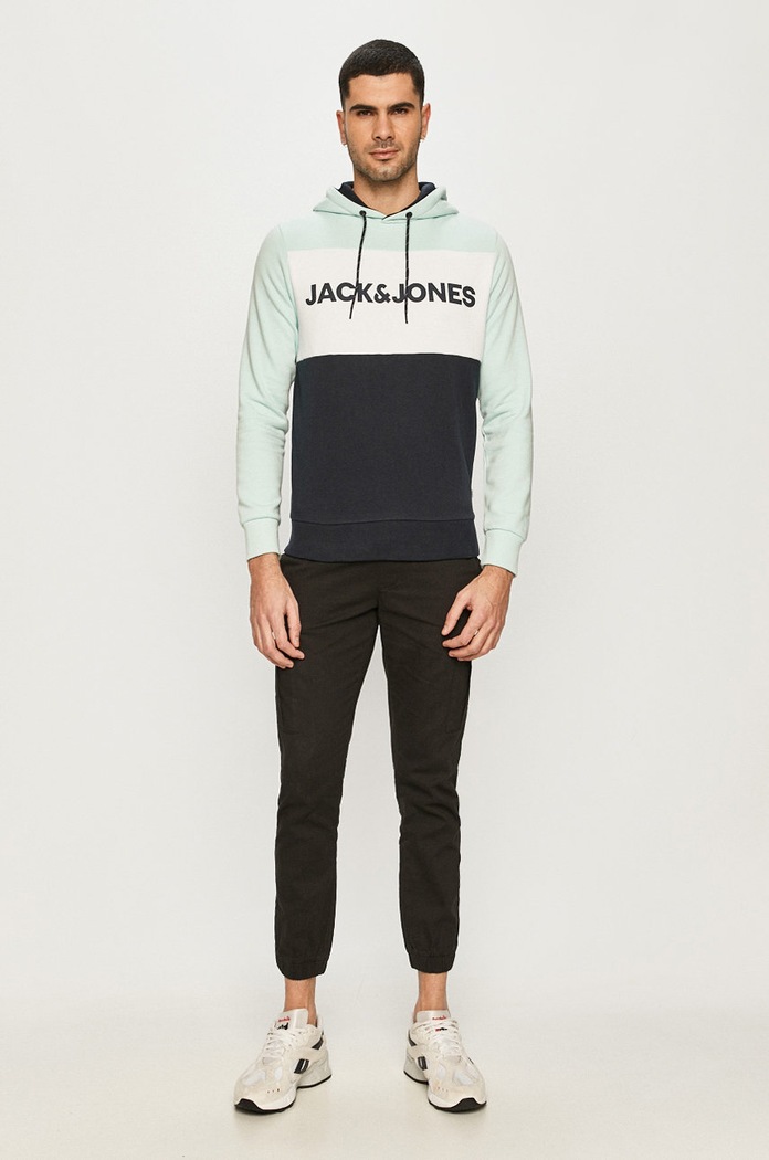 Jack & Jones - Mikina 12172344 tyrkysová AA00
