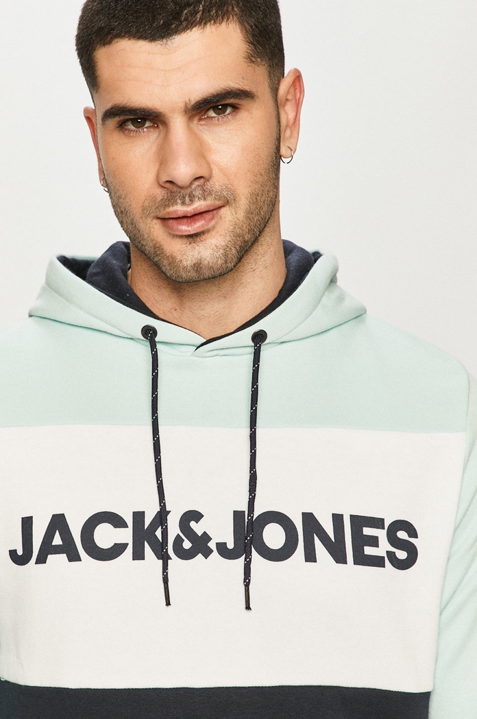 Jack & Jones - Mikina tyrkysová 12172344