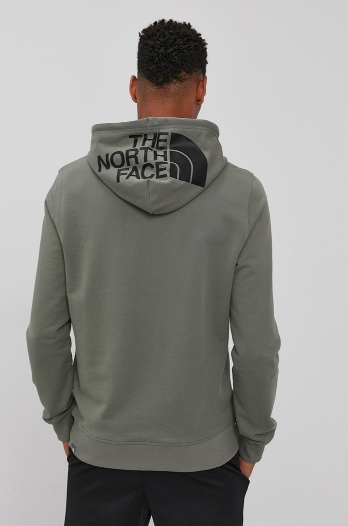 The North Face Bluza bawełniana zielony NF0A2S57V381