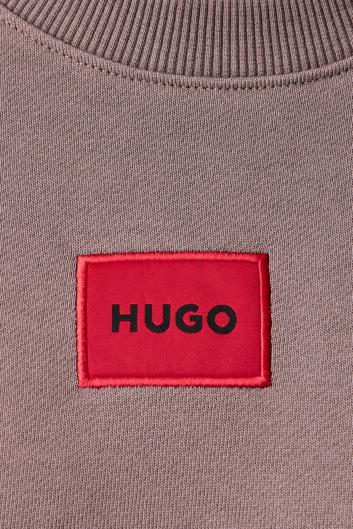 Bluza męska bawełniana Diragol212 HUGO brązowy 50447964