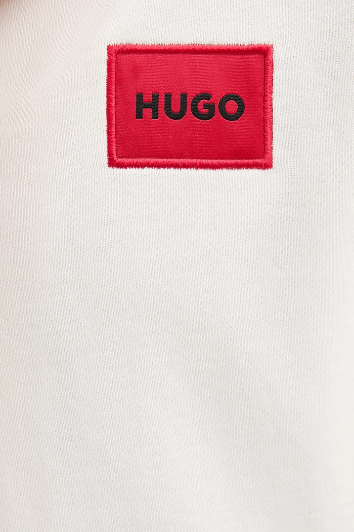 HUGO bluza bawełniana Daple212 50447972 beżowy