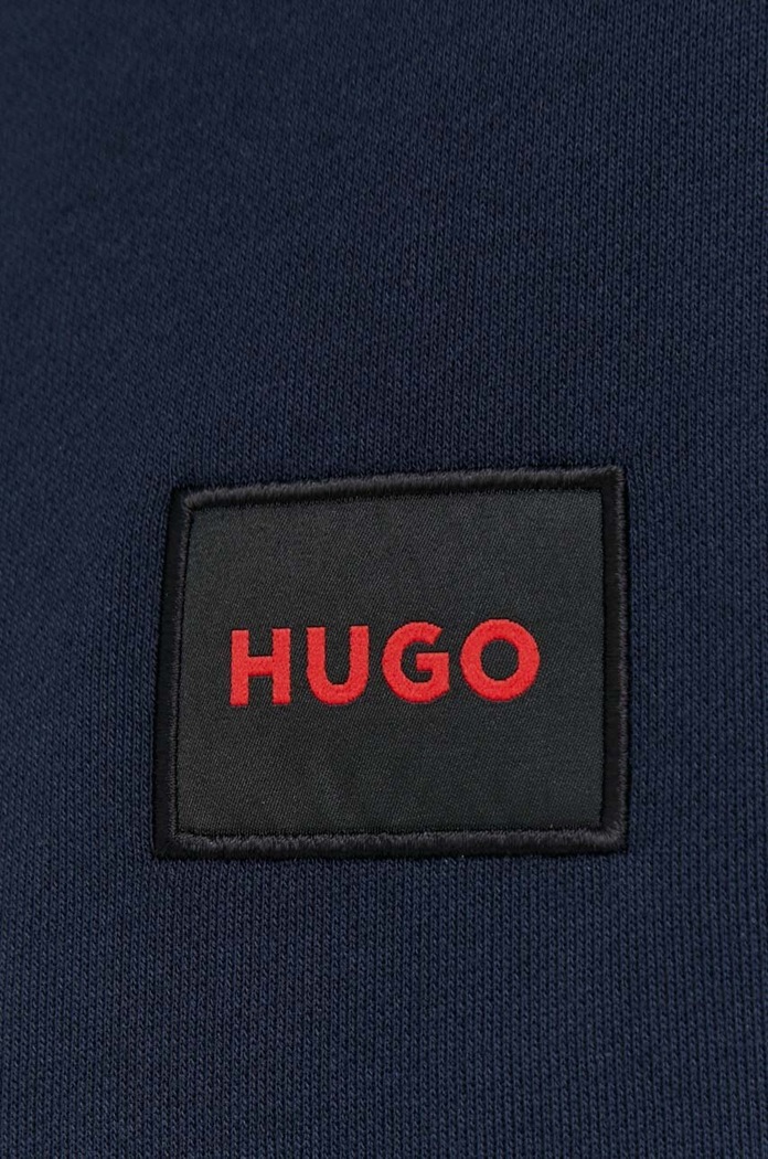 HUGO bluza bawełniana Daple212 50447972 granatowy