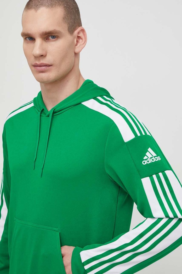 Mikina adidas Performance GP6437 s kapucí zelená GP6437