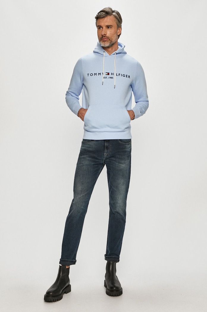Tommy Hilfiger - Majica MW0MW11599.4891 plava SS26