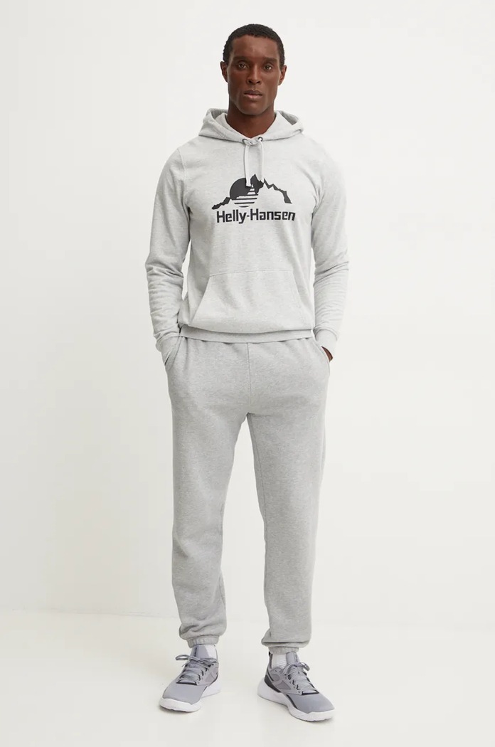 Helly Hansen суичър 62975 сив SS25