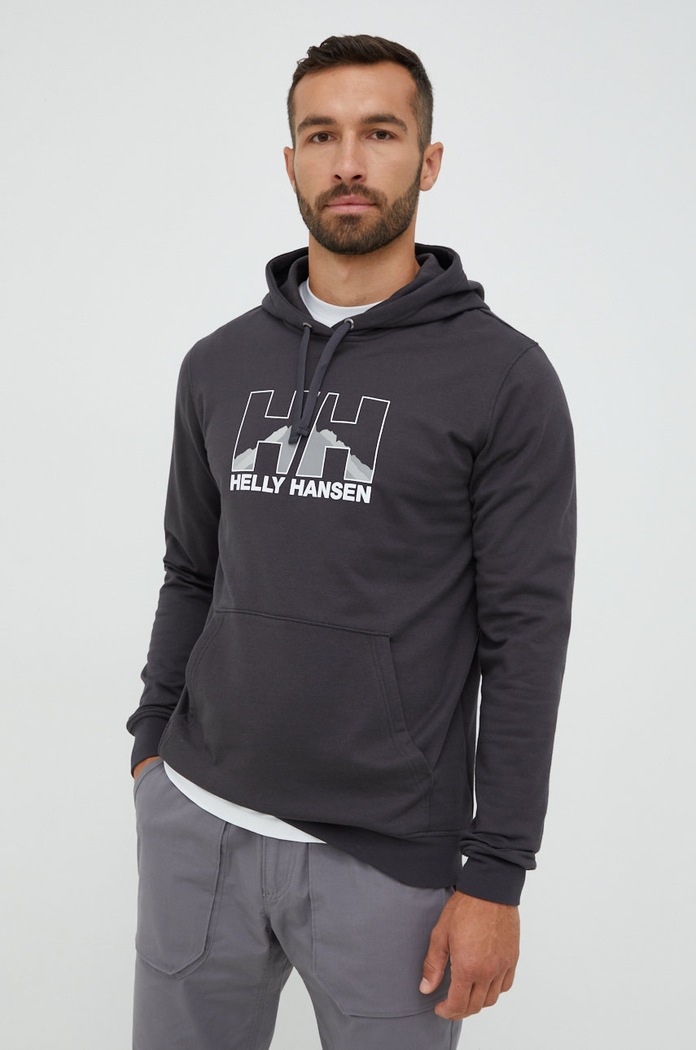 Helly Hansen Суичър сив 62975