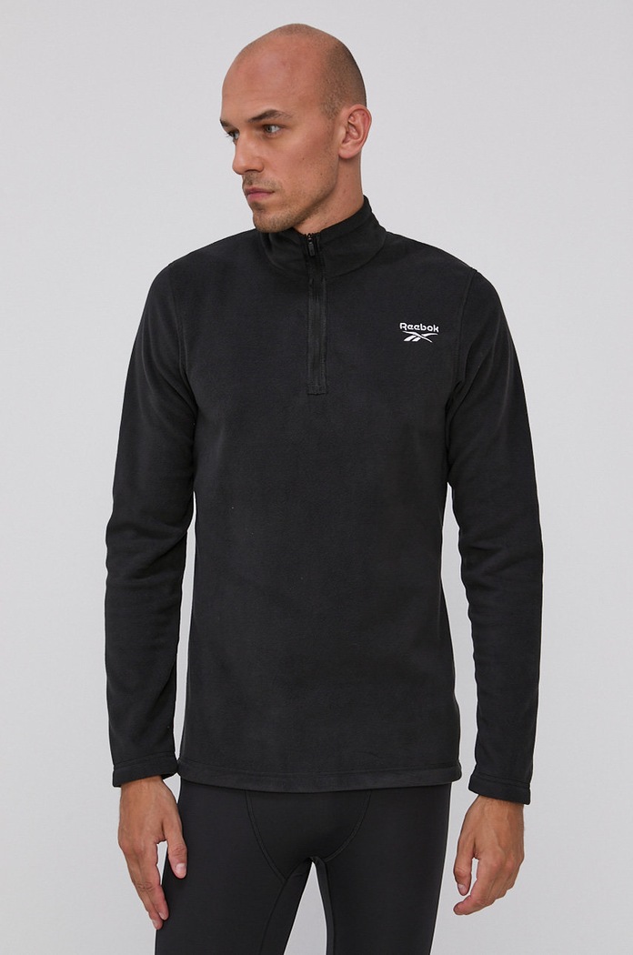 Μπλούζα Reebok χωρίς κουκούλα μαύρο GR8959