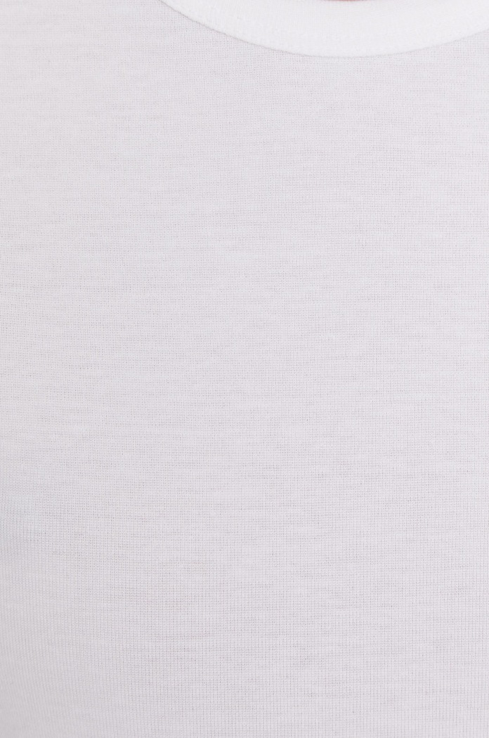 Longsleeve United Colors of Benetton 3GA2E16F9.101 λευκό