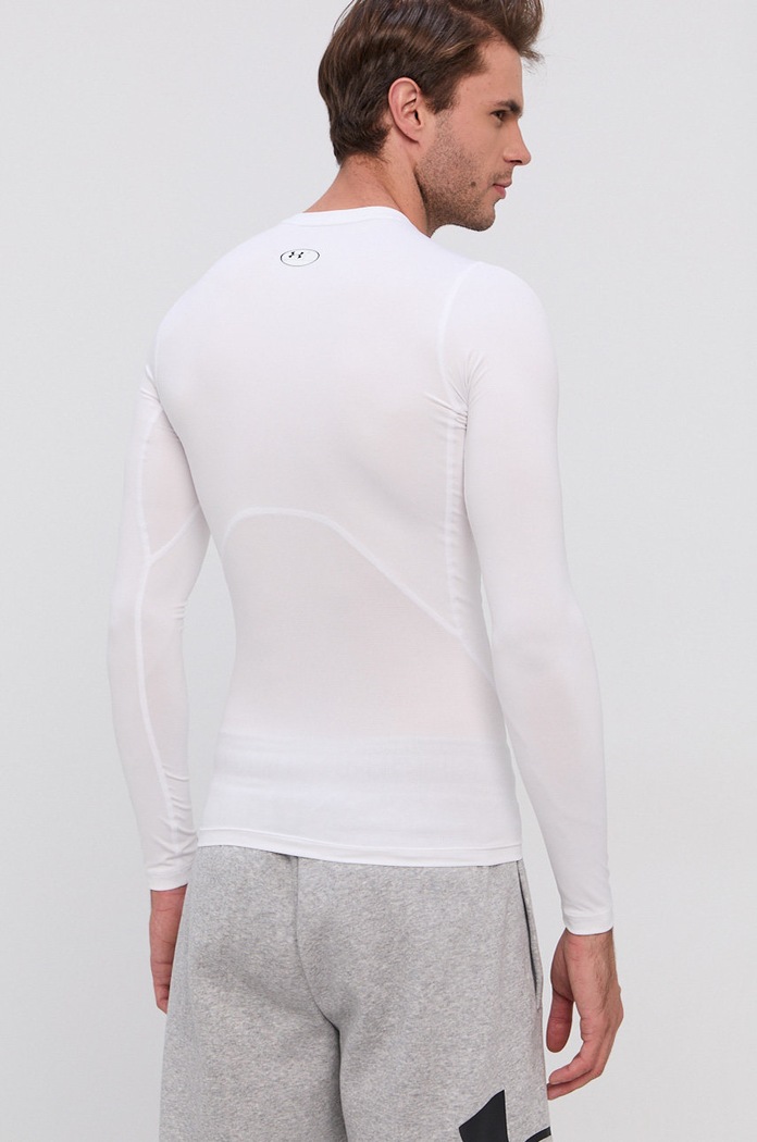Ruházat Under Armour edzős hosszú ujjú 1361524 fehér