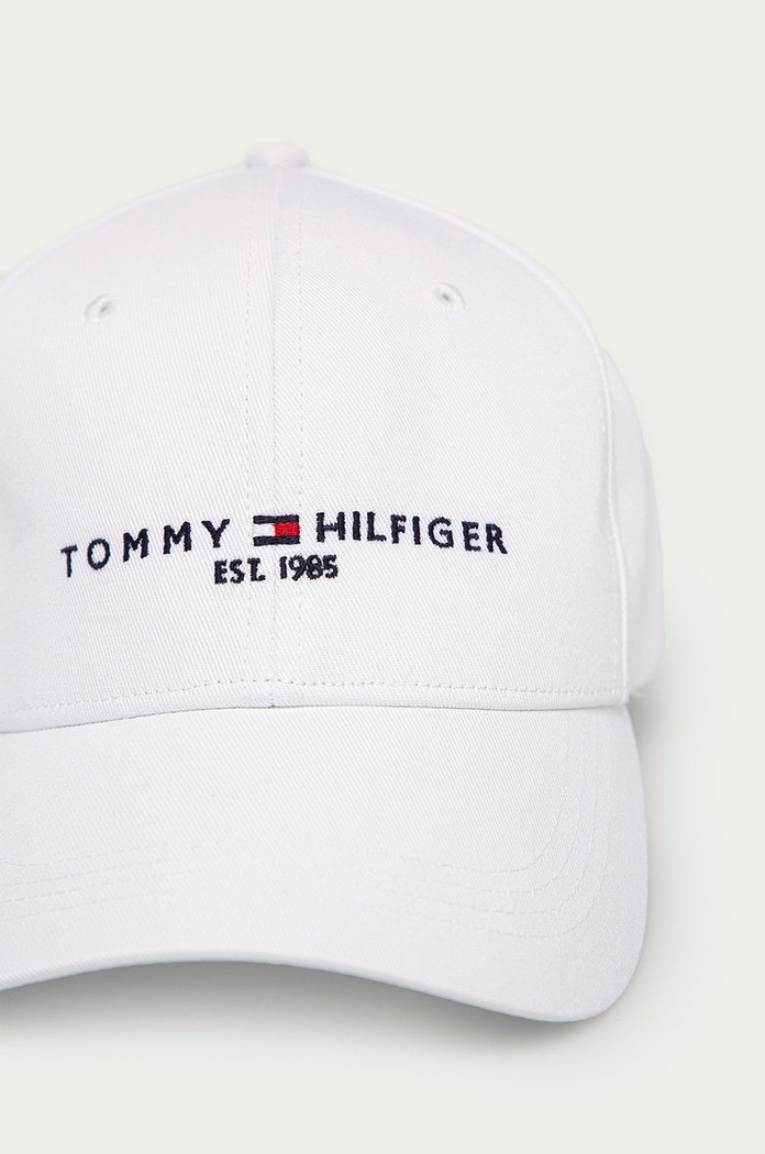 Tommy Hilfiger - Čiapka AM0AM07352.4891 biela SS21