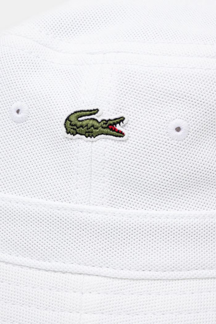 Βαμβακερό καπέλο Lacoste RK2056 λευκό SS25