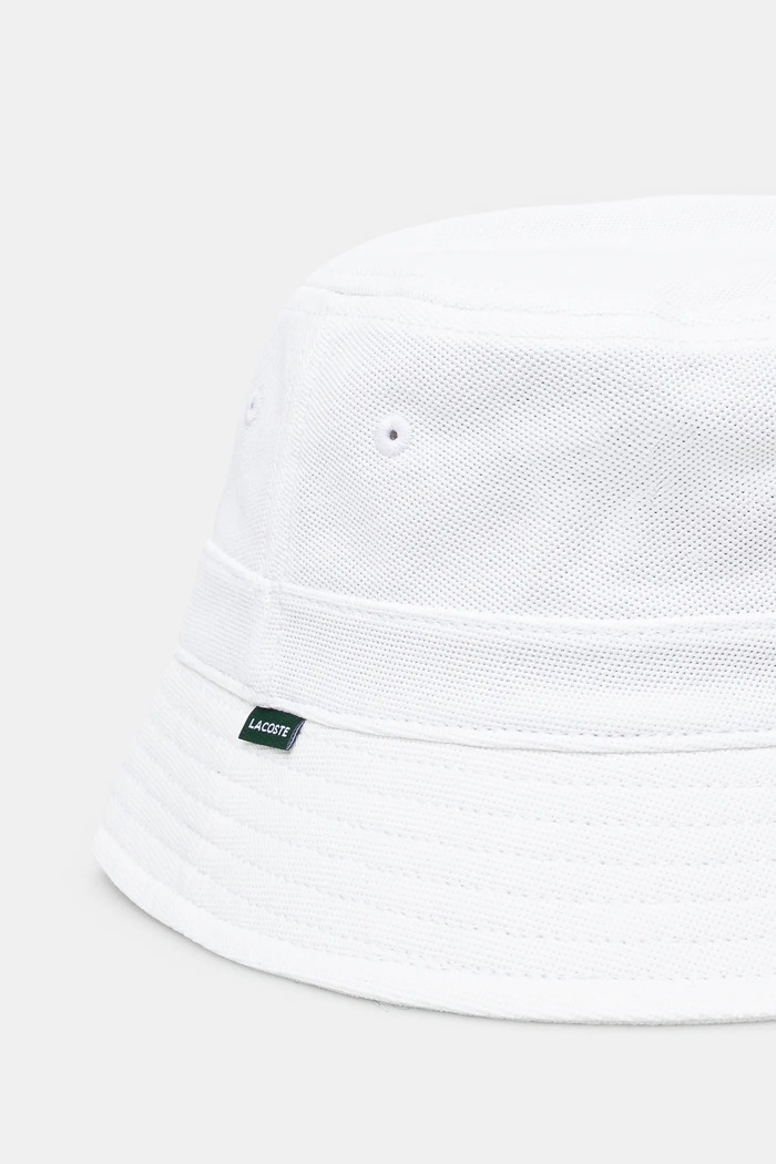 Αξεσουάρ Βαμβακερό καπέλο Lacoste RK2056 λευκό