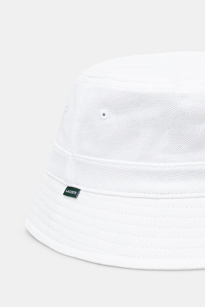 Αξεσουάρ Βαμβακερό καπέλο Lacoste RK2056 λευκό