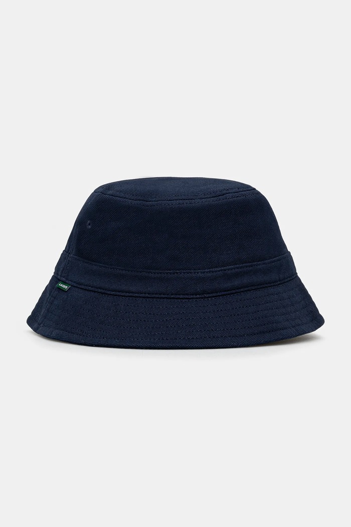 Doplnky Bavlnený klobúk Lacoste RK2056 tmavomodrá