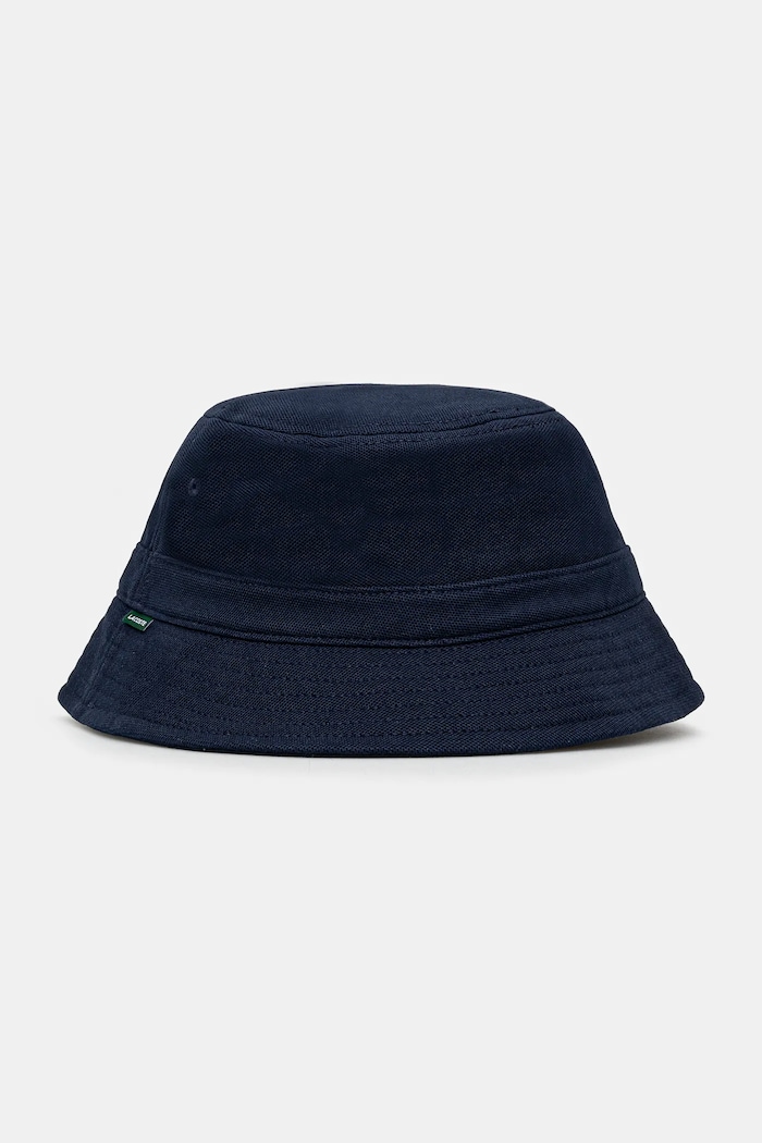 Doplnky Bavlnený klobúk Lacoste RK2056 tmavomodrá