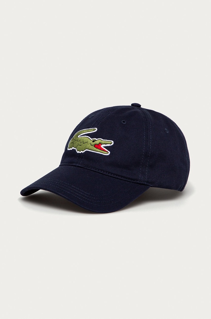 Lacoste - Czapka RK4711 aplikacja granatowy RK4711