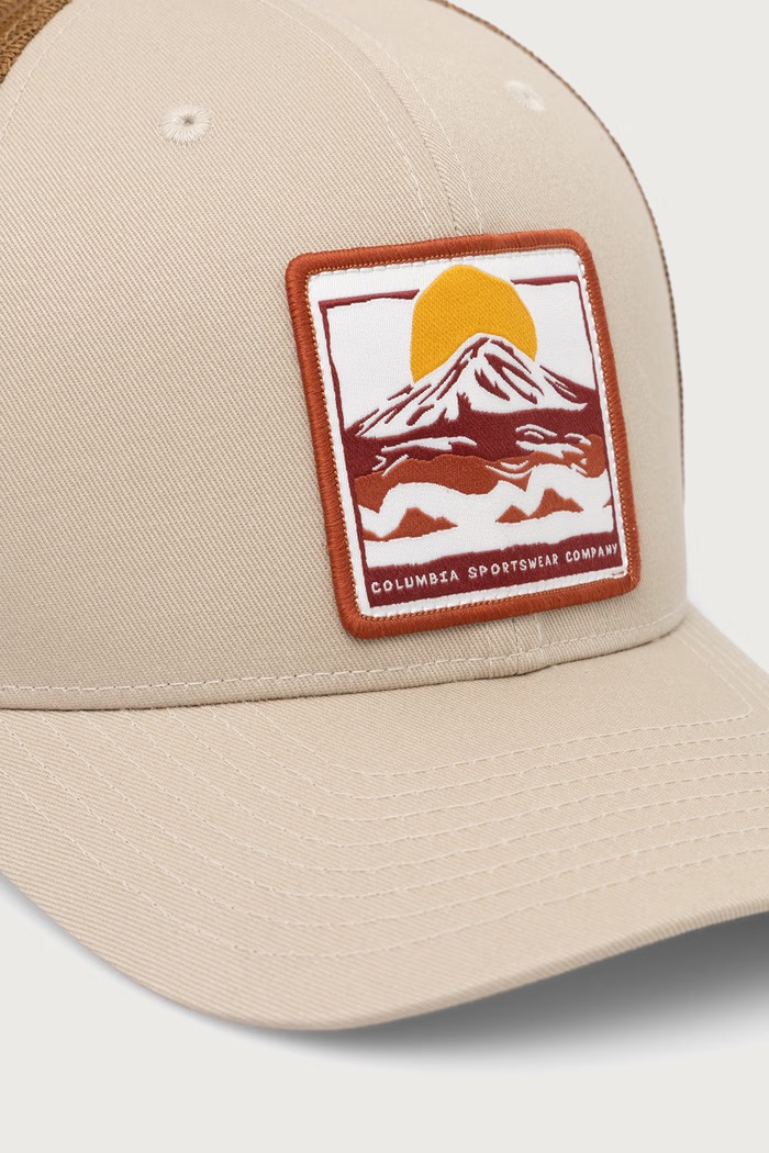 Columbia Czapka z daszkiem trucker Mesh Snap Back 1652541 beżowy SS25
