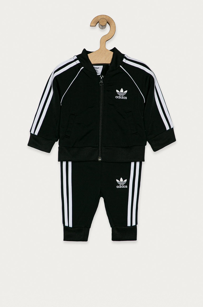 adidas Originals - Trening copii 62-104 cm GN8441 tricotaj negru GN8441