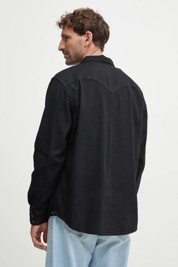 Odzież Levi's - Koszula jeansowa 85744.0002 czarny