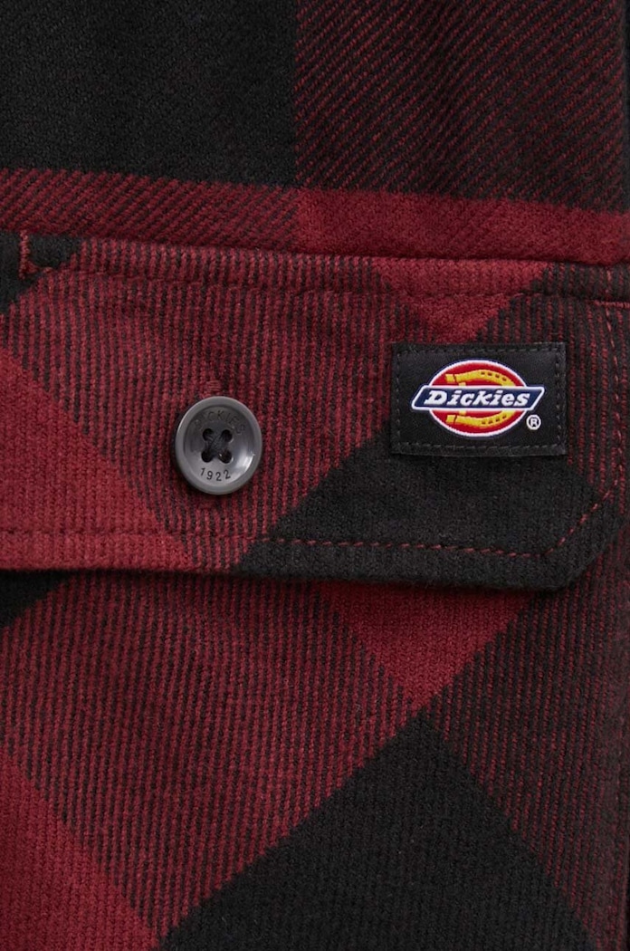Dickies camasa DK0A4XDZBLK burgundia