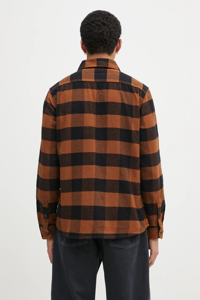 Одяг Сорочка Dickies DK0A4XDZBLK коричневий