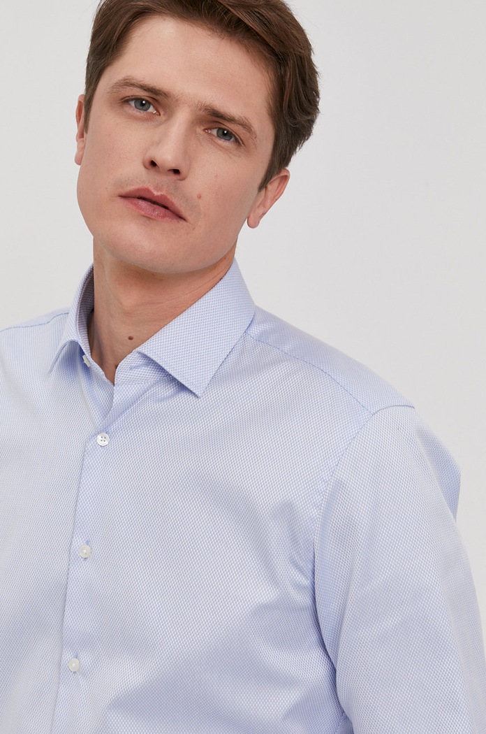 Strellson Koszula wzorzyste niebieski 30026168