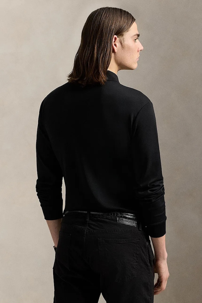 Polo Ralph Lauren - Tričko s dlhým rukávom 710671785002 čierna SS21