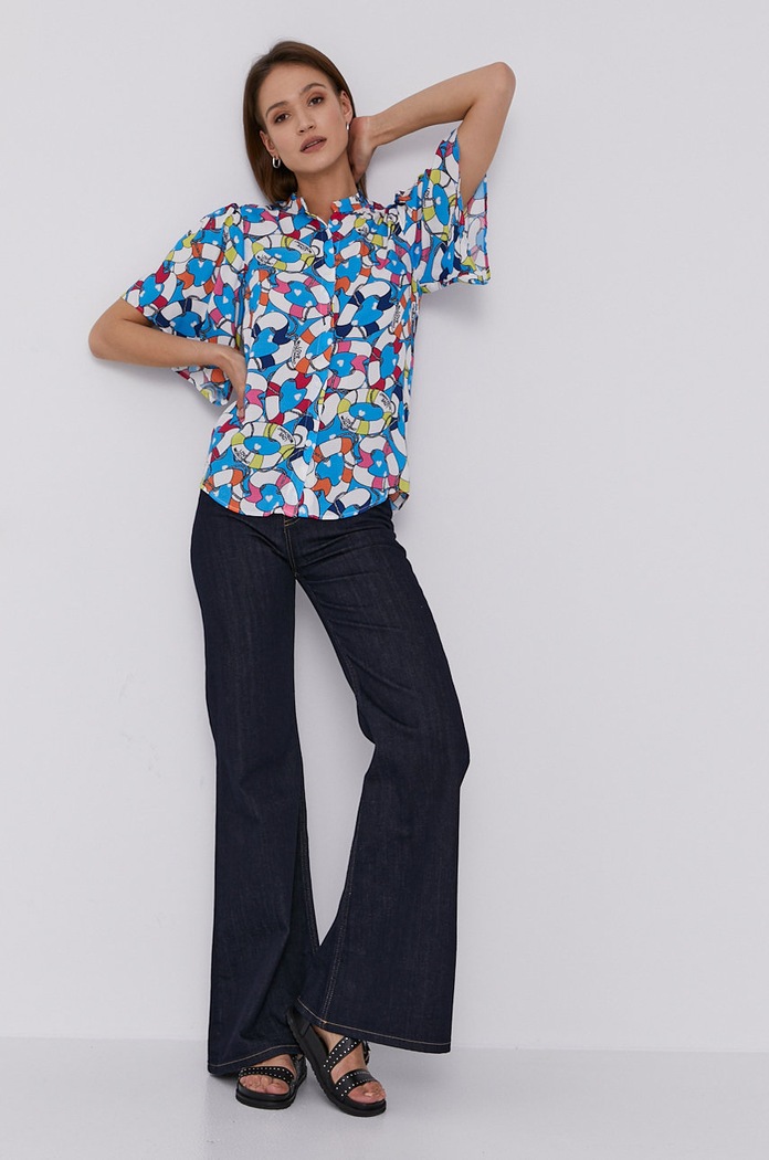 Love Moschino Koszula casual niebieski W.C.E08.00.T.109A