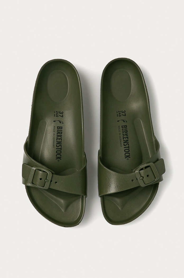Birkenstock papuci Madrit verde 1019455