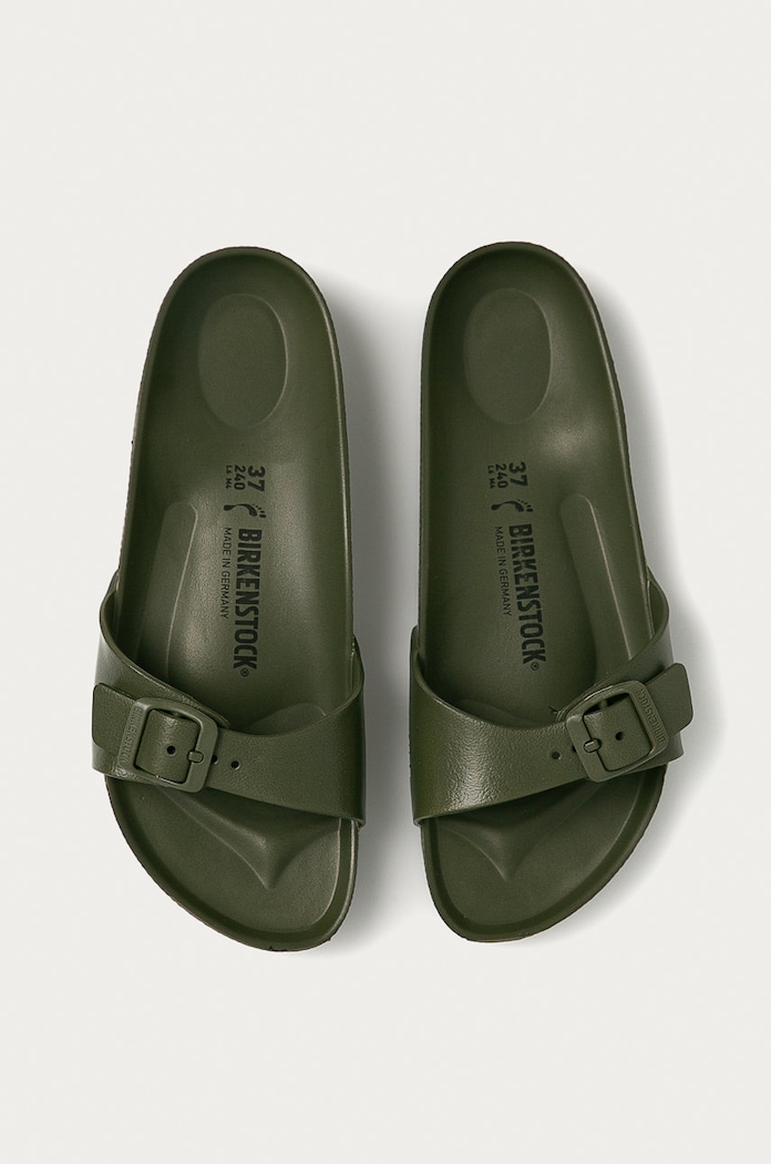 Birkenstock papuci Madrit verde 1019455