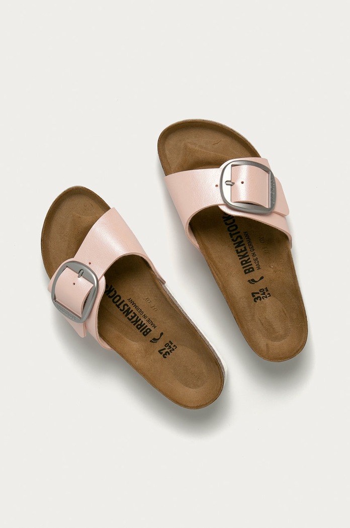 Birkenstock papuci cu toc plat pentru femei 1018773 roz SS26