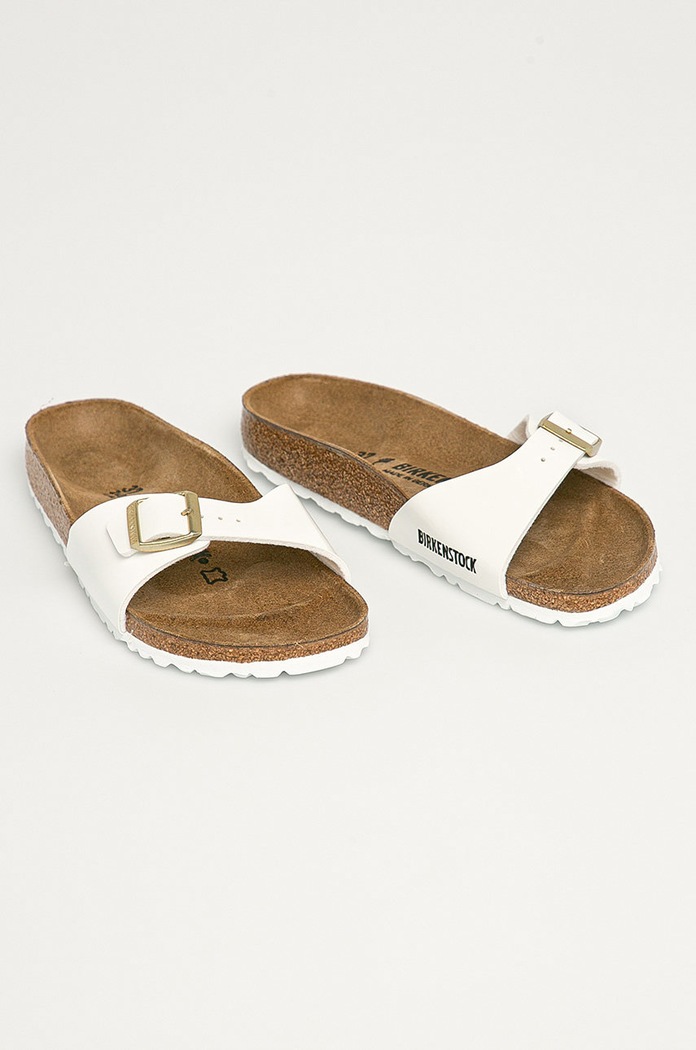 Pantofle Birkenstock Madrid 1005310 bílá AW25