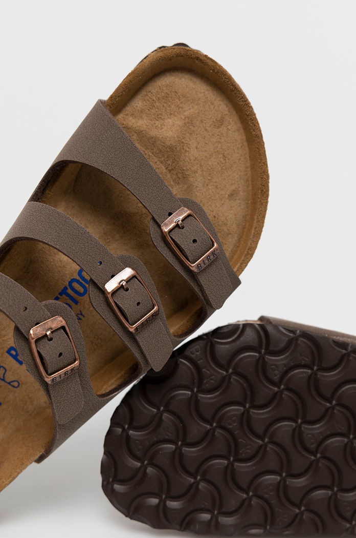 Шльопанці Birkenstock Florida SFB коричневий 53881