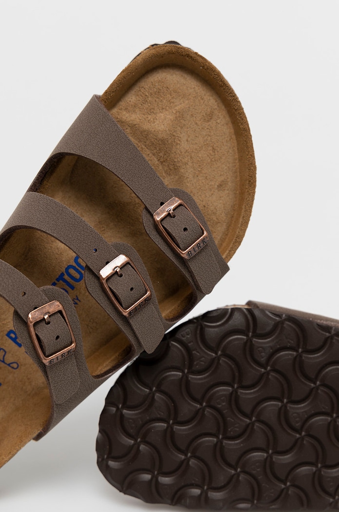 Шльопанці Birkenstock Florida SFB коричневий 53881