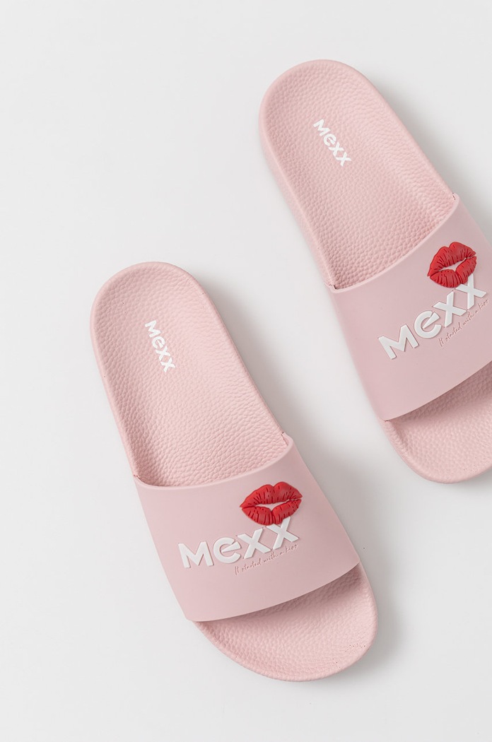 Mexx Klapki różowy MXSN0014W