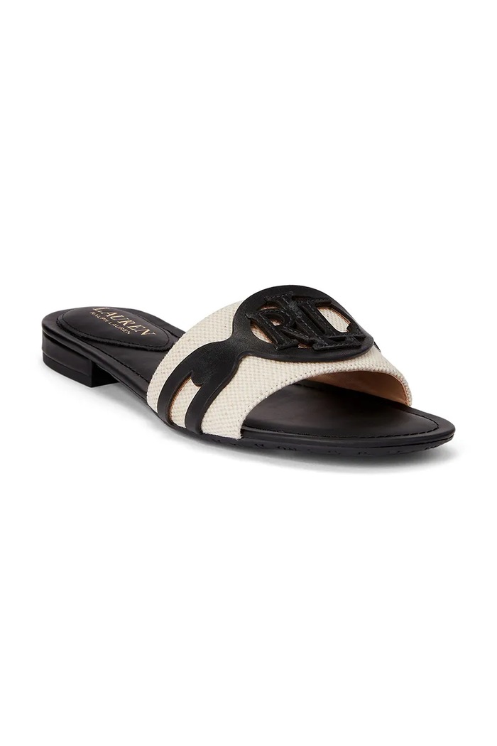 Lauren Ralph Lauren - Παντόφλες Alegra 802826823004 μαύρο SS25