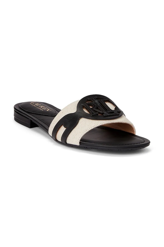 Lauren Ralph Lauren - Παντόφλες Alegra 802826823004 μαύρο SS25